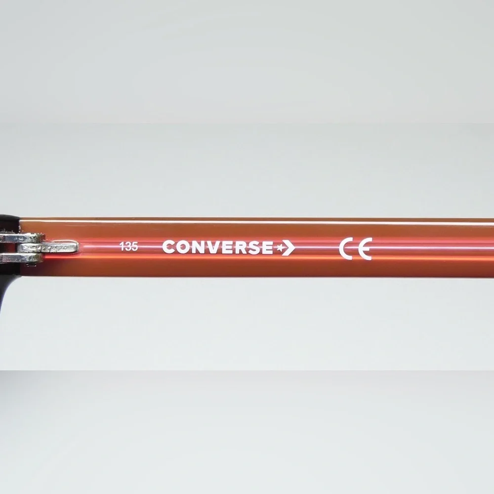 Converse Girls Readers Glasses in Black with Red Accent.  Size: 48-17-135